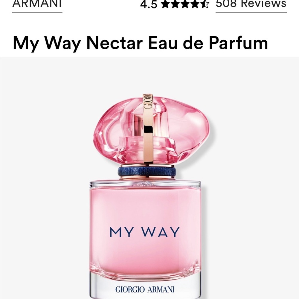 Giorgio Armani My Way Nectar Pink Box